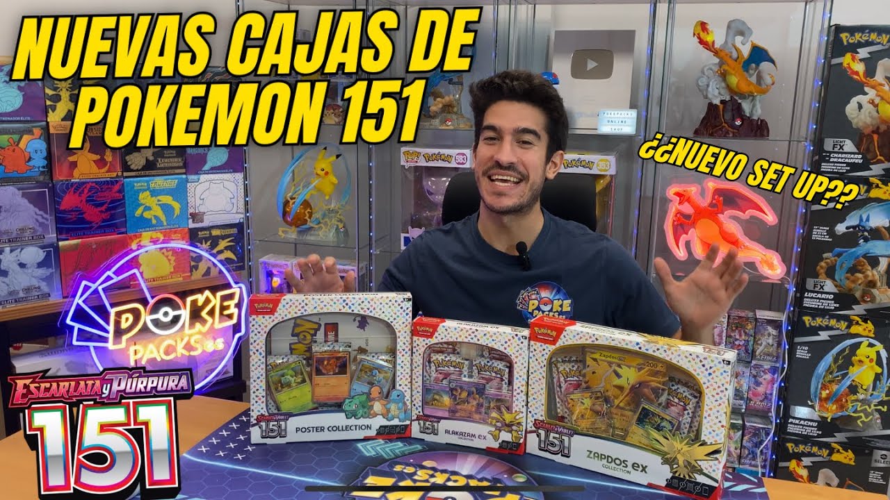 NUEVAS CAJAS de POKEMON 151!😱 - POKÉMON TCG - YouTube