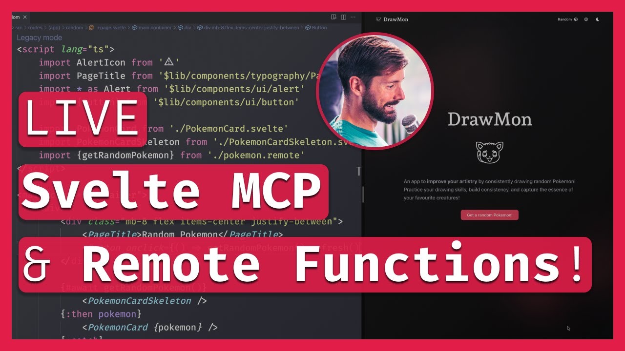 Svelte MCP 🤖 Svelte Remote Functions 🔴 LIVE Coding & Chill