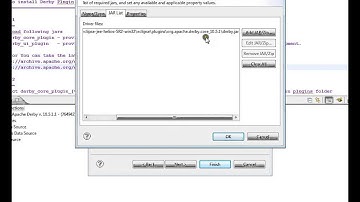 How to install Derby Plugin in Eclipse