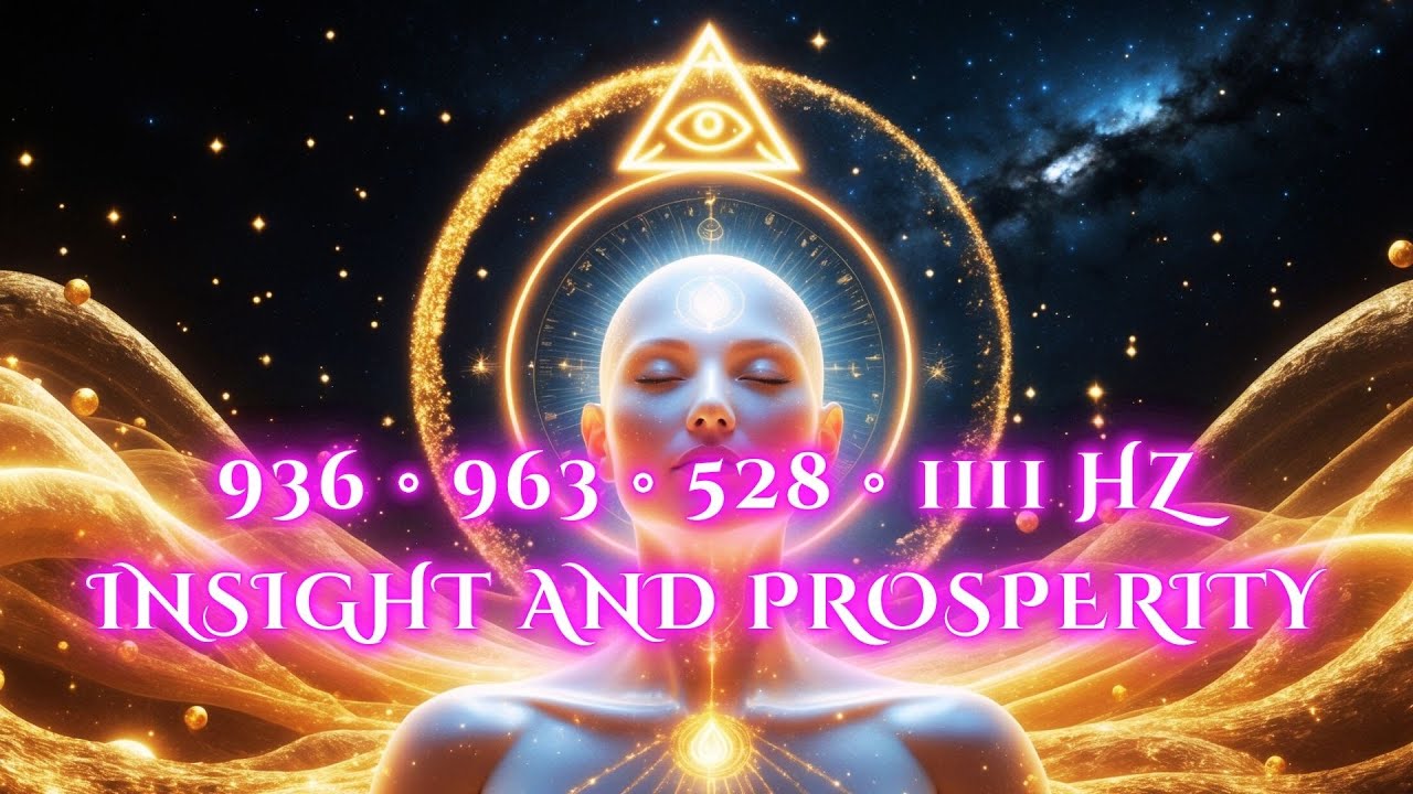 528 • 936 • 963 • 1111 Hz | Psychic Knowing Awakening | Third Eye Intuition & Abundance  • Frequency