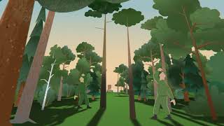 Социальная реклама -  Вырубка леса (2д-анимация)