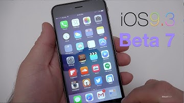iOS 9.3 Beta 7 - What