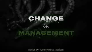 Change In Management (F4A) | eldritch speaker | commoner listener | tentacles | roleplay (ASMR)