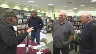Vietnam Veterans' share their stories at the local Vietnam Veterans of America Bookfair