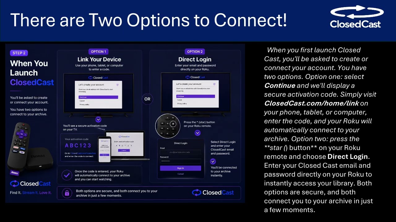 Watch personal videos privately on Roku