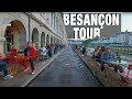 Besançon, France Walking Tour and Virtual Treadmill Scenery - City Walks 4K 60