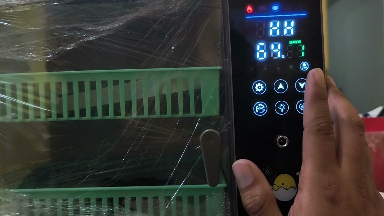 Si tienes problemas de humedad puedes hacer esto en tu máquina de 24 huevos.