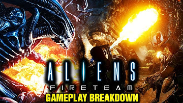 Aliens Fireteam First Gameplay Footage Breakdown - Guide & Analysis for Mechanics & Class Abilities
