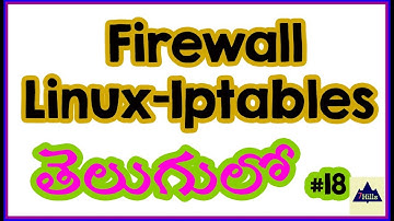 Linux Firewall In Telugu | Iptables vs firewalld