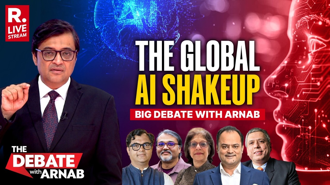 Big Debate With Arnab: Will The Global AI Shakeup Take Away Or Create Jobs?