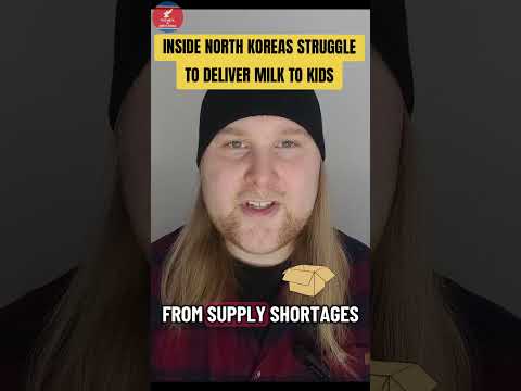 North Korea struggles to deliver milk to children