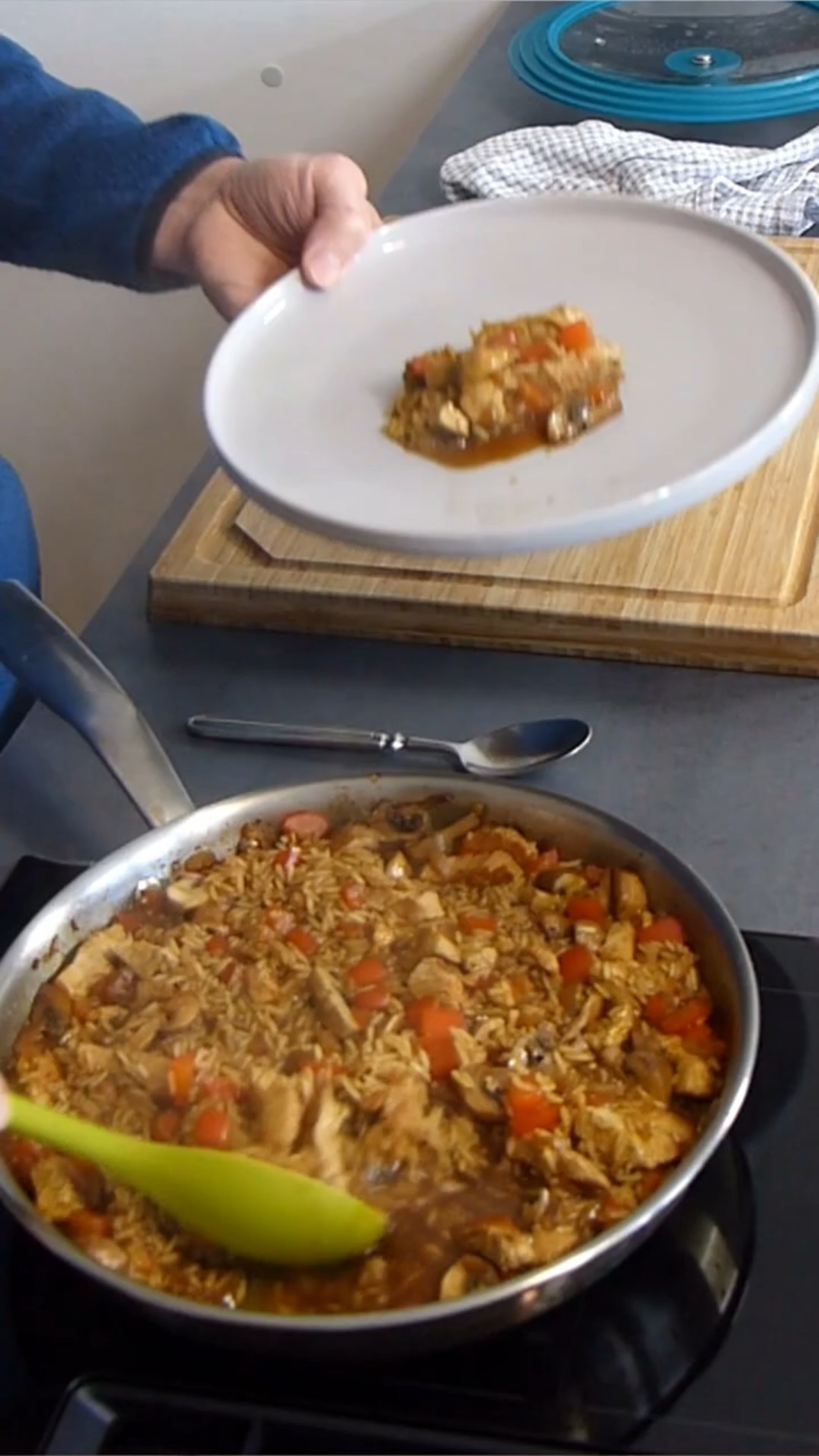 Deftige Reispfanne mit Putenstreifen #rezept #meierskochtipps #reis # ...