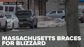 Towns in Massachusetts prepare for blizzard conditions