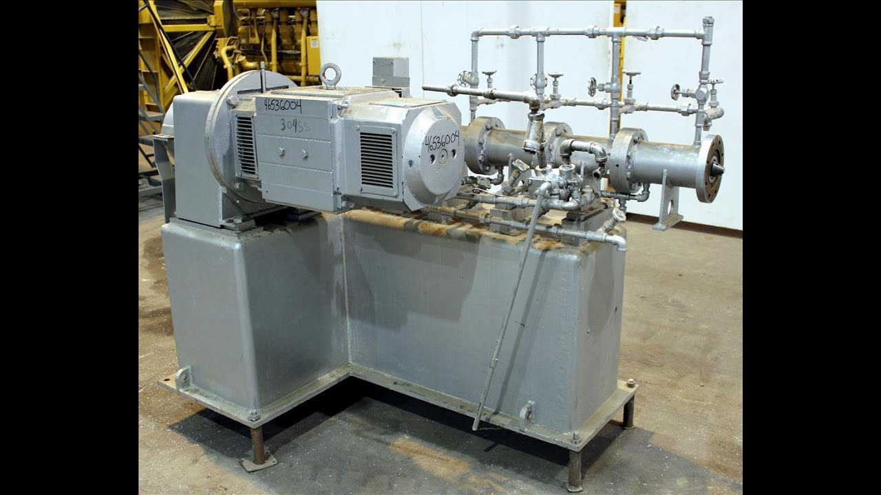 Used Bonnot Extruder, 304 Stainless Steel stock 46536004 YouTube