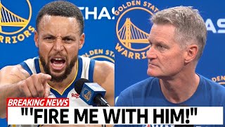 STEPHEN CURRY FURIOUS | After Golden State Warriors Fire Steve Kerr &amp; Trade Talk EXPLODES
