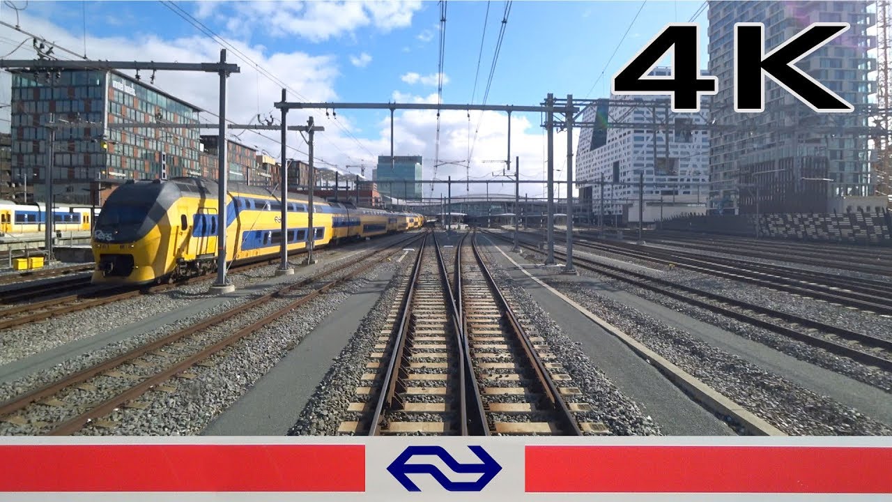4K CABVIEW HOLLAND Amersfoort - Rotterdam DDZ 18mrt 2019