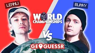 LENNLI vs BLINKY - GEOGUESSR WORLD CUP