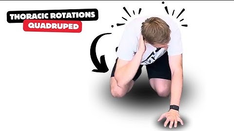 Thoracic Rotations Quadruped