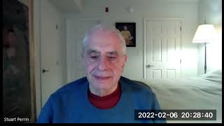 Stuart Perrin Answering Questions After Meditation 2/6/2022