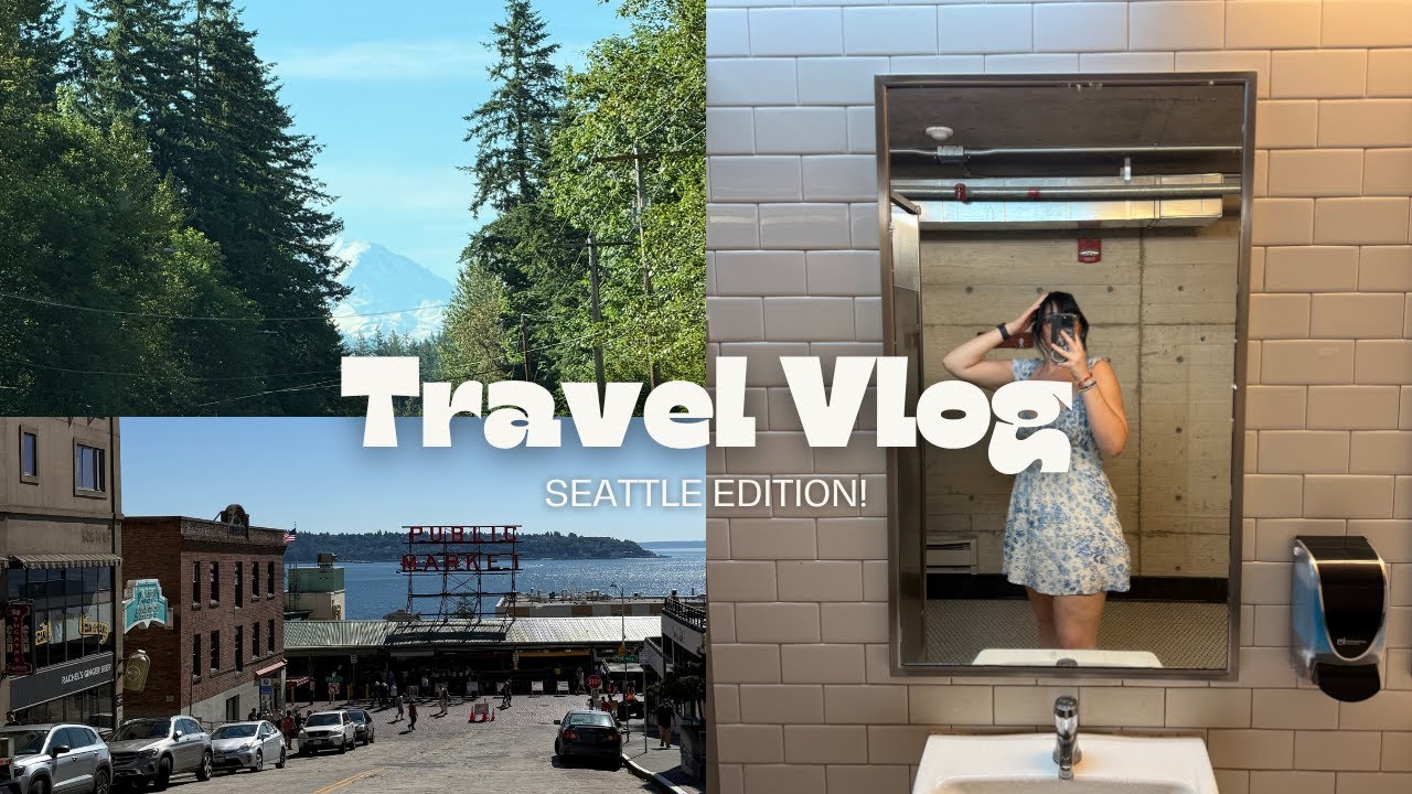 Travel Vlog #4: Seattle Edition (I got a piercing-NOT CLICKBAIT!!)