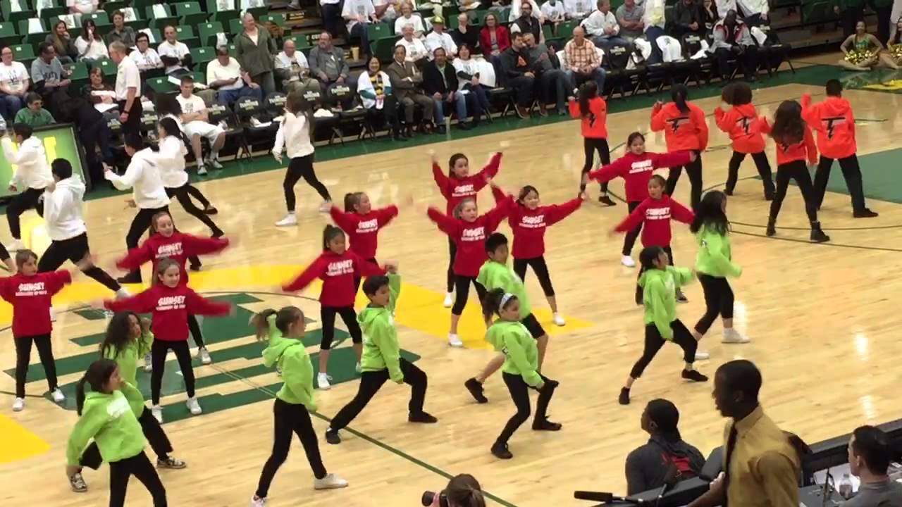 USF Basketball Half Time Dance 2 YouTube