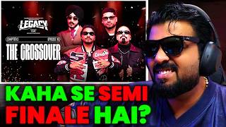 LEGACY EP 16 REACTION | THE CROSSOVER SEMI FINALE | RAFTAAR X KRSNA | AFAIK