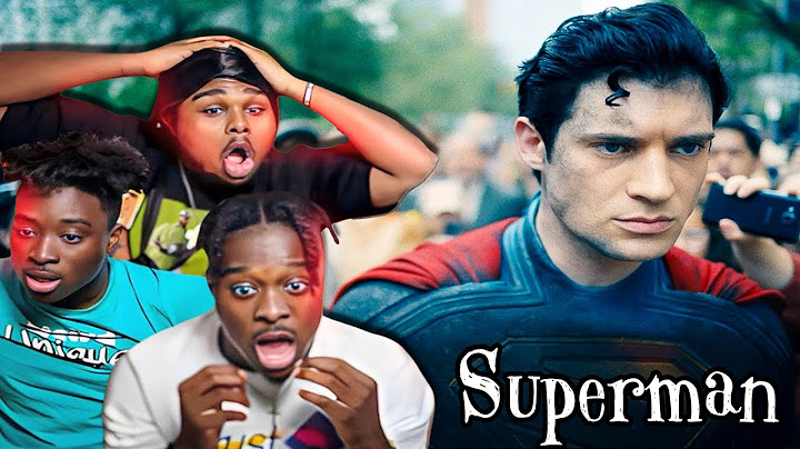 Superman | Official Teaser Trailer REACTION