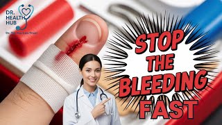 How to Stop Bleeding Fast at Home!