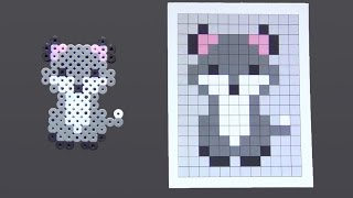 How To Make A Cute Perler Bead Wolf Cub