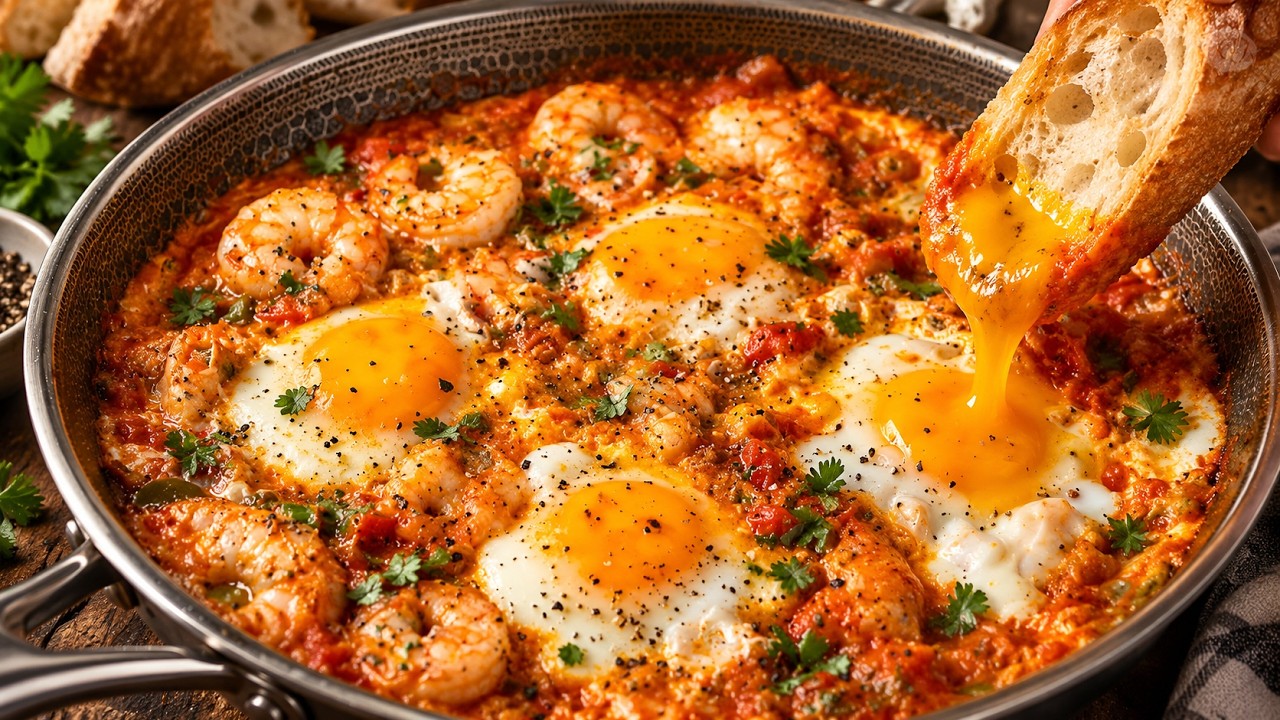 The Viral Recipe Everyone’s Talking About: You Won’t Believe How Amazing Shrimp & Eggs Can Taste! – Video