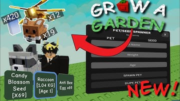 [NEW☀️] GROW A GARDEN PET/SEED/DUPE SPAWNER SCRIPT | KEYLESS FREE
