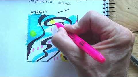 Principles of Design: Variety Drawing