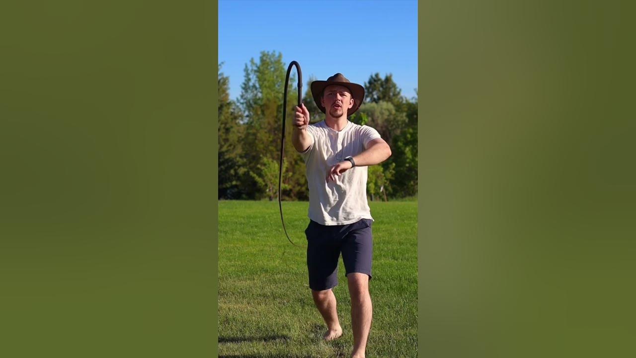 Cracking a 11ft Bullwhip