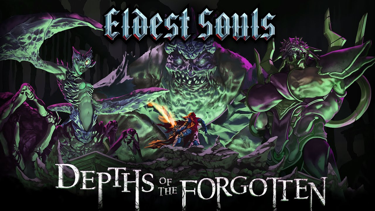 Eldest Souls - Depths of the Forgotten Launch Trailer - Gematsu