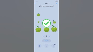 Easy Game | Nivel 4 - ¿Cuántas manzanas hay?