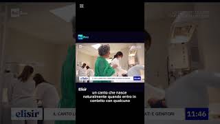 Intervista su Raitre: la cantoterapia Elisir di benessere