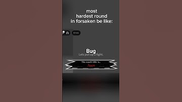 Rare Bug As Killer In Forsaken?! #roblox #forsaken #robloxmemes #forsakenmemes #bug #funny