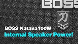 Boss Katana Heads Hidden Secret The Power Of The Internal Speaker - Surprising Sound For Practice
