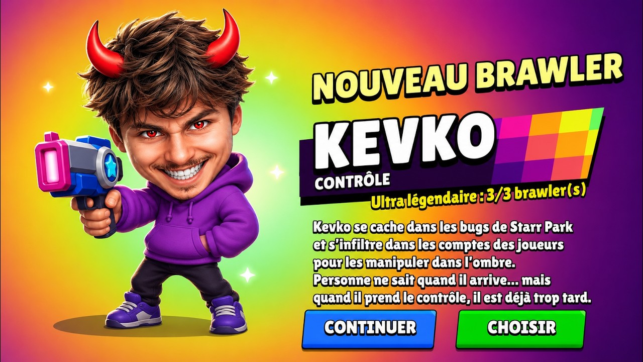 KEVKO a PRIS le CONTROLE de MON COMPTE BRAWL STARS  (c chaud)