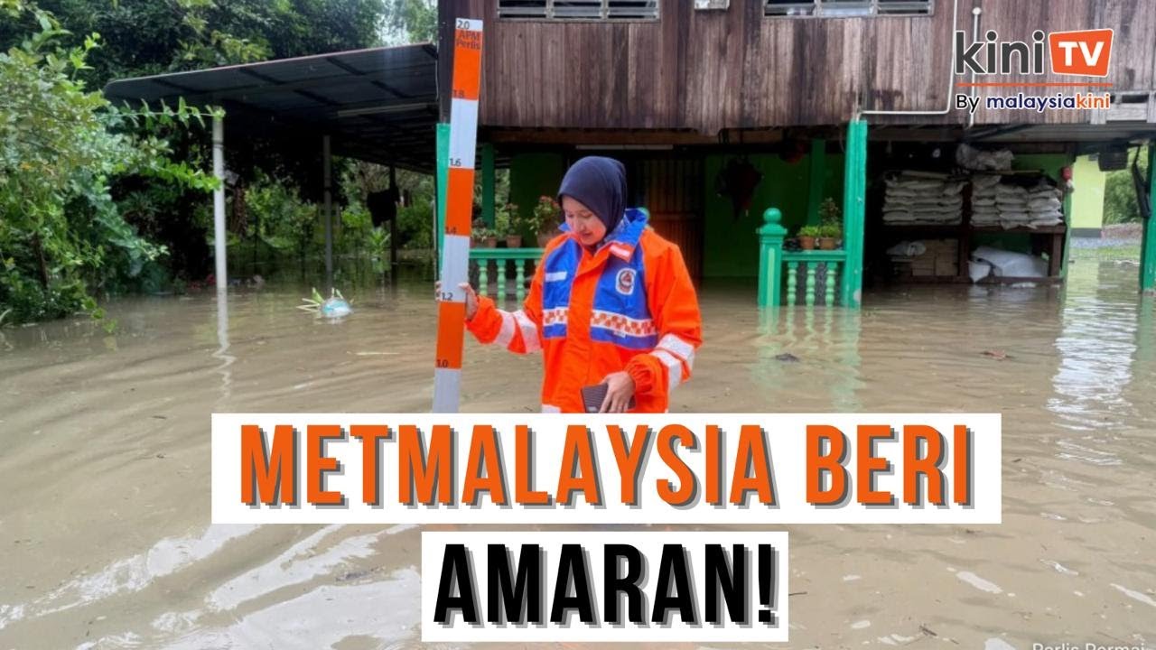MetMalaysia: Hujan lebat & angin kencang jangka berterusan hingga 25 Nov