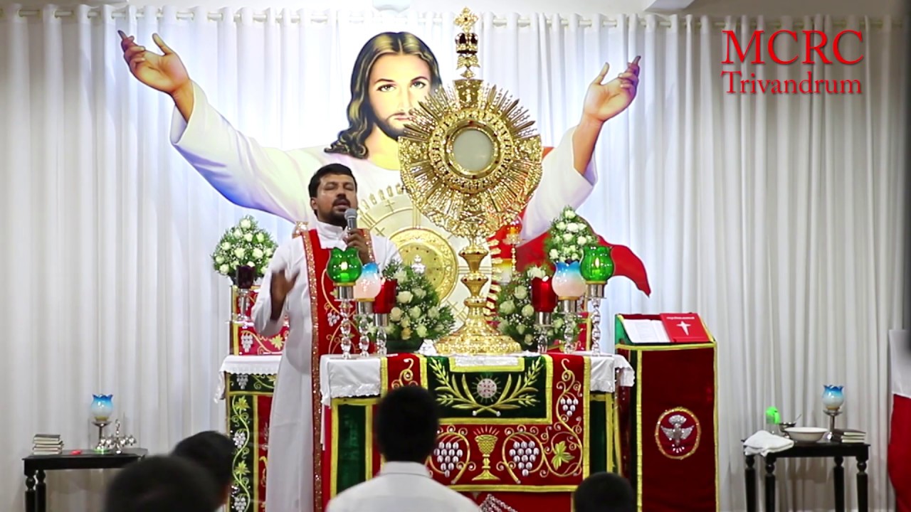 വിശ്വസിച്ചാല്‍ ദൈവത്തിന്‍റെ മഹത്വം കാണും Adoration, Fr. Daniel Poovannathil MCRC Trivandrum.