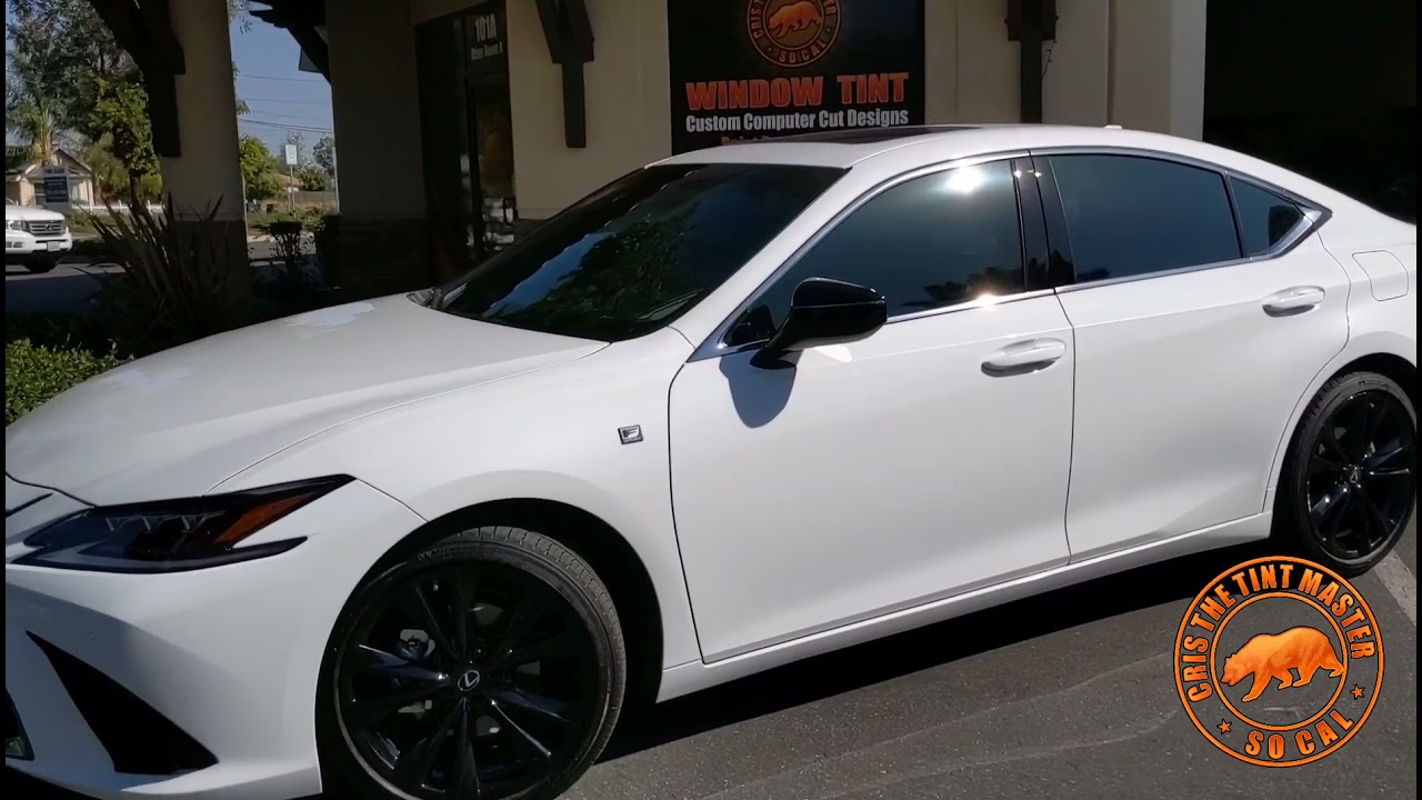 2022 Lexus es350 f series window tint YouTube