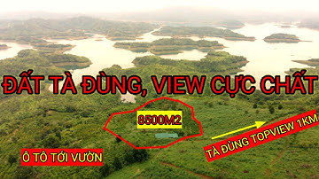 Đất vườn Tà Đùng nghỉ dưỡng view tuyệt đẹp, 8500m2 giá 3 tỷ