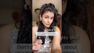 Don’t bitch about your parents to your partner or vice versa #parents #marriage #advice