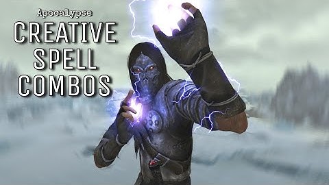 Skyrim Modded Spells are OP but Badass