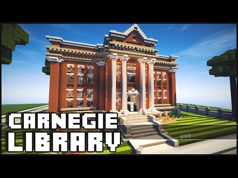 Minecraft - Carnegie Library (Lansing, USA)