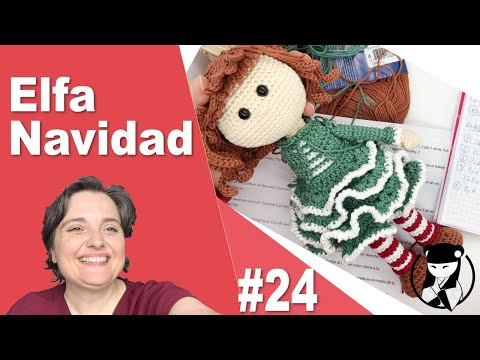 Muñeca de navidad 24 amigurumi Muñeca de navidad 24 amigurumi
