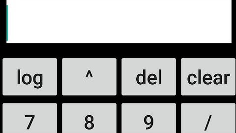 Create Scientific Calculator in Android Studio Using Java Design part 2