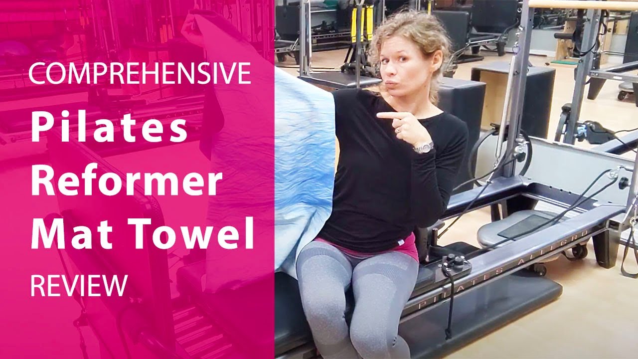 Pilates Non-Slip Reformer Mat Towel