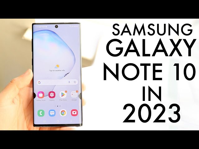 Samsung Galaxy Note 10 Plus 2023 - Top 5 Reasons it is STILL Worth Buying!  
